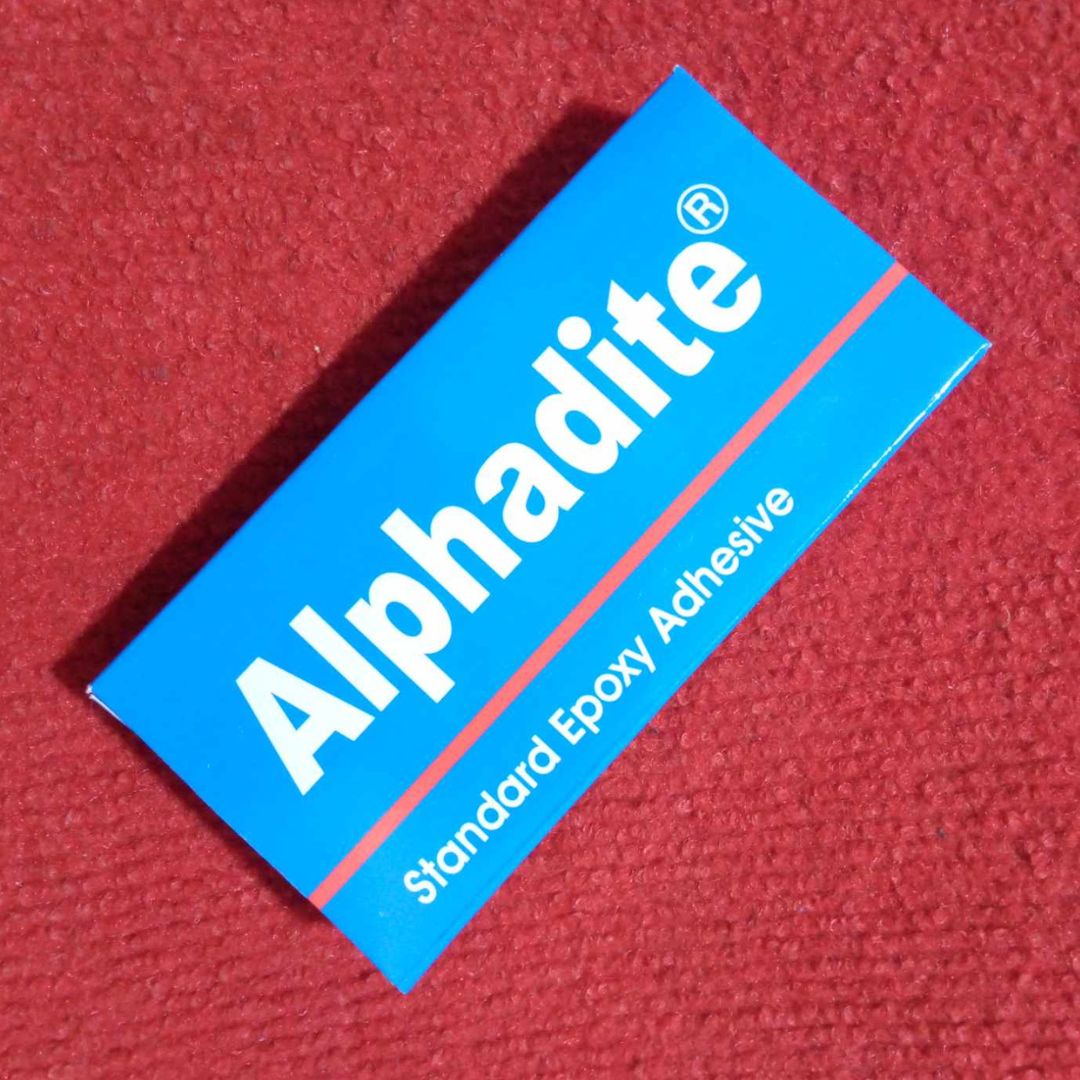 Picture of ORGINAL INDIAN 36gm ALPHADITE Epoxy Standard Epoxy Adhesive 36gm ALPHADITE Glue Cement Araldite Gum Use For Plastic Rubber Ceramic Wood Glass