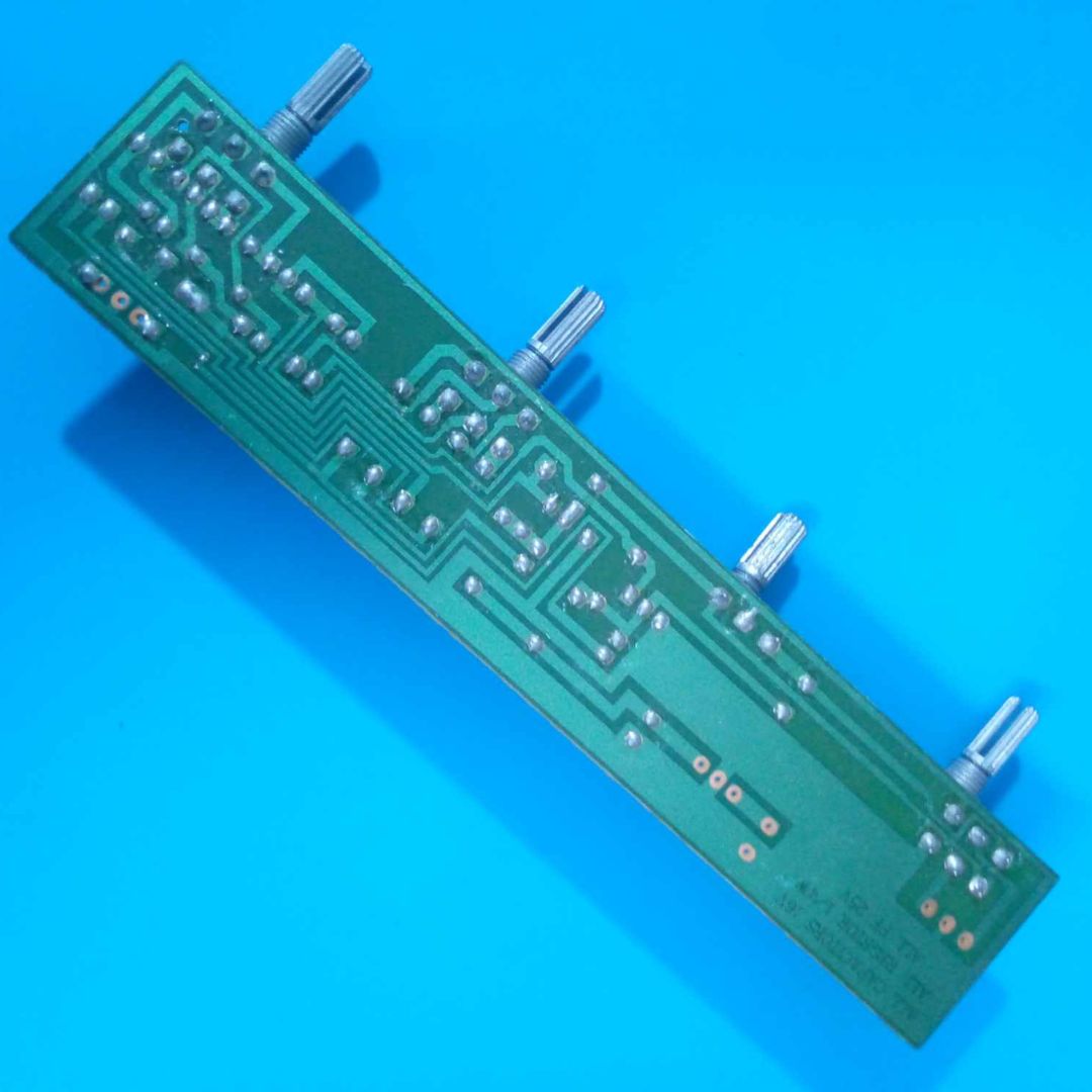 Picture of BASE TONE Circuit 4 VOLUME Pot Base Tone Circuit Board 4 Volume Potentiometer Switches Base Tone Circuit For Amplifier 