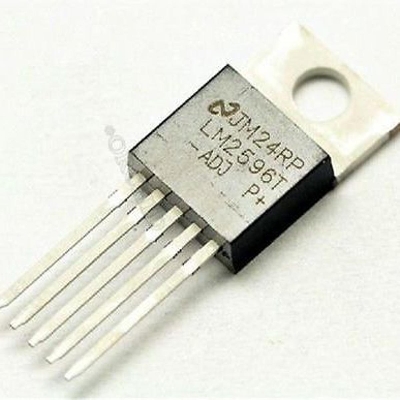 Picture of LM2596 IC LM2596T Adjustable LM2596 Voltage Regulator Buck IC Input 40V Output Fixed 37V Step Down Voltage Regulator IC 5 Pin Leads TO-220-5 Switching Voltage Regulator