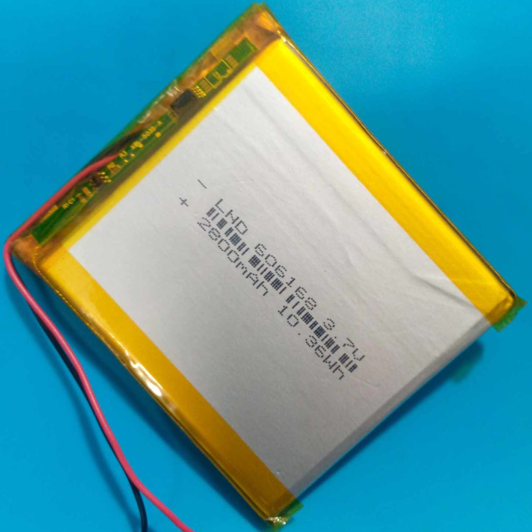 Picture of 2800mAh Battery 3.7V Battery Lithium Polymer Battery 2800mAh Rechargeable Battery 3.7V Rechargeable Battery Size 68x61x6mm 3400mAh Lipo Battery For Power Bank