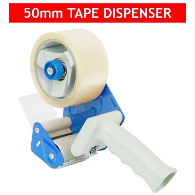 Picture of 2 Inch Tape Dispenser Holder Heavy Duty Tape Dispenser Packaging Carton Materials Size 2" or 50mm Tape Dispenser With Handle 
