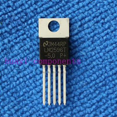 Picture of FIXED 5V LM2596 IC Voltage Regulator Buck IC LM2596T LM2596 Fixed 5V 3A  Input 40V Output Fixed 5V Step Down Voltage Regulator IC 5 Pin Leads TO-220-5 Switching Voltage Regulator