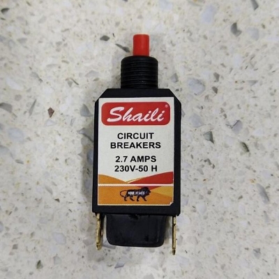 Picture of Grinder RESET SWITCH Mixer Grinder Circuit Breaker 2.7Amp 230V Over Load Protector Reset Blinder Machine Switches For Electrical Mixer Grinder Blender Machine