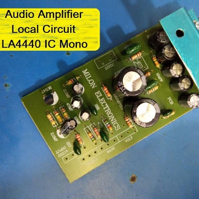 Picture of Bangladeshi MINI MONO LA4440 Amplifier Circuit Board Mono Audio Amplifier Board 12V 18W LA4440 Amplifier Board LA4440 IC Stereo Music Digital  Audio Amplifier