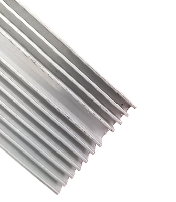Picture of Long 8 Inch DOUBLE Side Finned Aluminum Heatsink 8 Inch Aluminium Heatsink Cooling Radiator 8×2.3×1.1 Inch Aluminium Heat Sink Tools Sets Silver Tone Aluminum Heat Sink For Inverter Transistor IC 8 Inch Heatsink