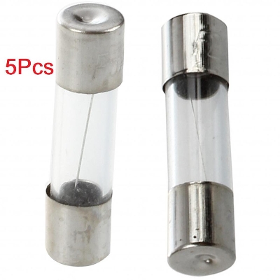 Picture of 5Pcs- 15A GLASS FUSE F15AL250V 15A Fast Blow Type AC 250V 15A Glass Fuses Tube Size 5x20mm Fast Acting Glass Tube Fuse 15Amp For Glass Fuse Holder Adapters