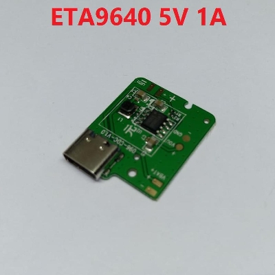Picture of ETA9640 Module 5V 1A TYPE-C USB ETA9640 Lithium Battery Charger Module ETA9640 Charging Module Type C ETA9640 Battery Charging Module For 18650 Lipo Battery Charging