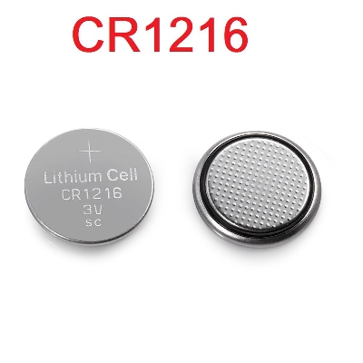 Picture of CR1216 Battery 3V CR1216 Watch Battery CR1216 Button Cell Battery CR1216 Coin Cell Battery CR1216 Lithium Cell Battery 3V 25mAh Battery For Watch