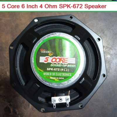 Picture of SPK-672 5 Core Speaker OCTA SHAPE Single Magnet Speaker 6 Inch 4 Ohm Audio Speaker HiFi Deep Bass Speaker For Home Theater Stereo Amplifiers
