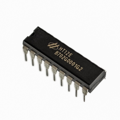 Picture of HT12E IC HT12E Encoder Chip DIP-18 18 Pin Leads Dual In Line Package Chip