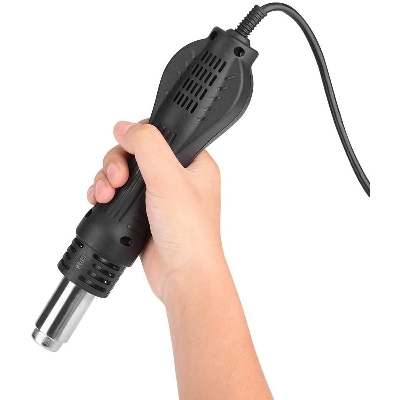 Picture of 8 WIRE Soldering Station Hot Air Blower Handle 8 Wire 400W Hot Air Soldering Machine Heat Desoldering Machine For 858 858D 85D+ 8858 878A 878 BGA SMD Rework Soldering Station Tools