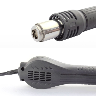 Picture of 8 WIRE Soldering Station Hot Air Blower Handle 8 Wire 400W Hot Air Soldering Machine Heat Desoldering Machine For 858 858D 85D+ 8858 878A 878 BGA SMD Rework Soldering Station Tools