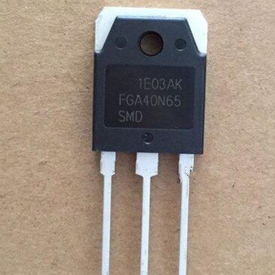 Picture of FGA40N65 IC FGA40N65SMD 40N65 IGBT 650V 80A TO-3P 3Pin Leads Power IGBT Transistor IGBT