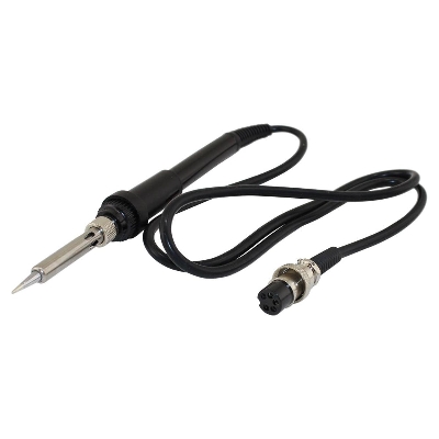 Picture of Model:-02 Soldering IRON For Soldering Station DC 24V 50W 5 Pin 5 Hole Female Solder Iron Insulated Handle Tools 50W Soldering Iron For 858 858D 85D+ 8858 878A 878 Soldering Station