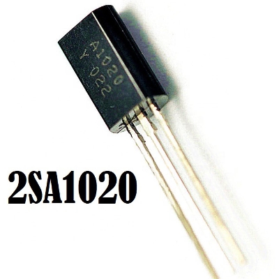 Picture of 5Pcs- A1020 Transistor 2SA1020 A1020 50V 2A PNP Transistor Low Transistor TO-92 Package 3 Pin Leads PNP Bipolar Transistor 