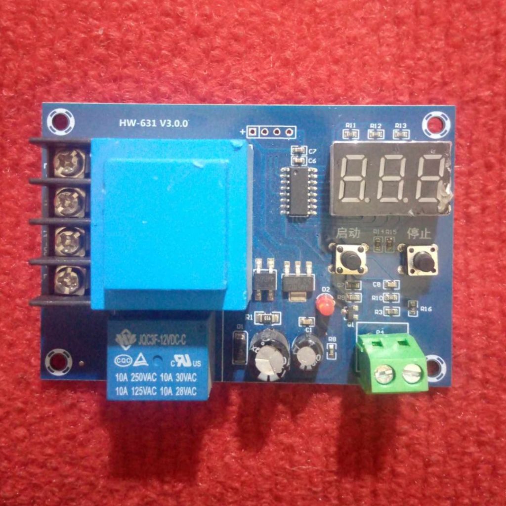 Picture of HW-631 / XH-M602 Digital Battery Charging Control Module Adapters HW-631 & XH-M602 Both Are Same