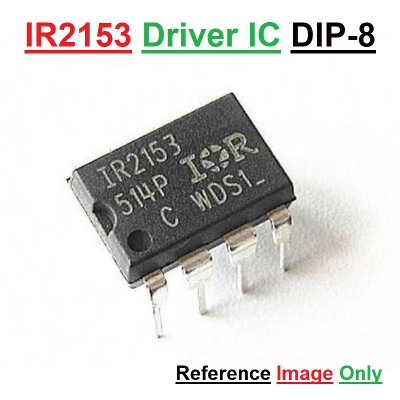 Picture of IR2153 IC IR2153PBF IR2153 Driver IC 8 Pin Leads DIP-8 Dual In Line Package Chip