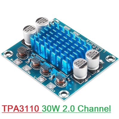 Picture of CHINESE XH A232 TPA3110 Amplifiers Circuit Board 30W 30W Speakers Dual Channel Power DC8-26V 3A  TPA3110 Subwoofer Board XH A232 Amplifier Board  Digital Audio Circuit