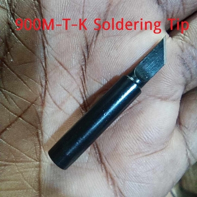 Picture of BLACK Color 900M-T-K Soldering Tip Bit Leads Free Soldering Iron Bit Iron Head Replacement Pencil Soldering Solder Iron Tip For Soldering Iron & Station Tools Tip