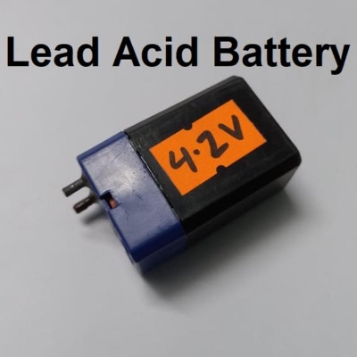 Picture of 40mm 4.2V Rechargeable Battery Cell 4.2V 40x25x20mm 4.2V Battery For LED Torch Flashlight Mosquito Bat Battery Mosquito Racket Battery