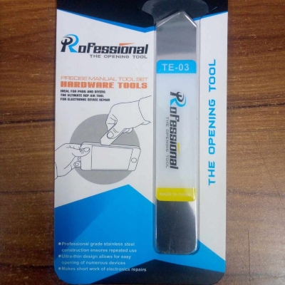 Picture of TE-03 Stainless Steel Crowbar Mobile Opening Tools Repair Kits Unlimited Innovation TE-03 Crowbar Disassembly Mobile Opener