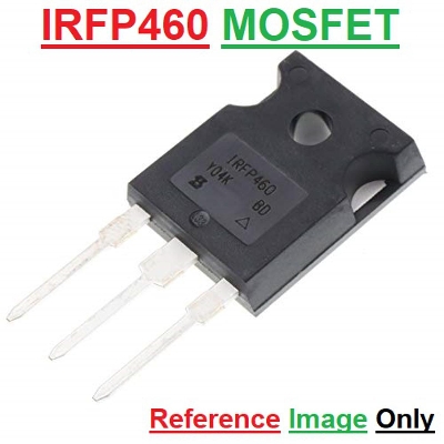 Picture of IRFP460 IC IRFP460 MOSFET IRFP460N IRFP460 Power MOSFET 500V 20A 280W N-Channel TO-247 Power Transistor MOSFET 3 Pin Leads IC