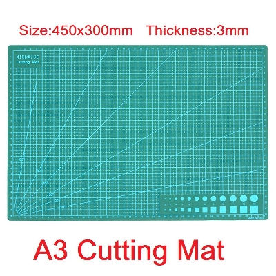 Picture of PVC A3 Cutting Mat Cutting Underlay Cutting Plate Handmade  Self-Healing Cut Pad Patchwork Tools Manual DIY Cutting Board Lasting Thick Non-Slip