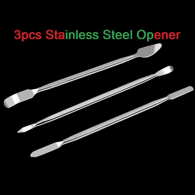 Picture of 3 In 1 Stainless Steel Opening Tool Universal Dual End Tool Boot Stick Opener Tools Repair Kits For Mobile Phone LCD Touch Screen Repairing Tool