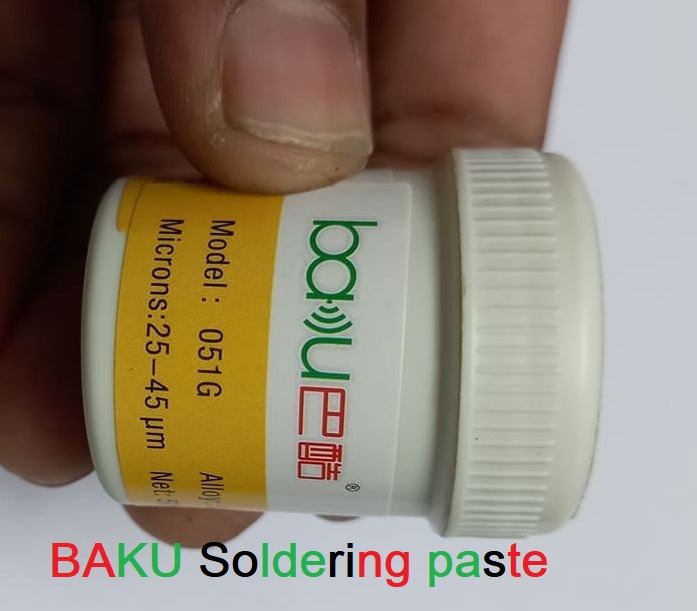 Picture of BAKU BGA Solder Paste Mechanic Repairing Solder Soldering Paste 051G Flux Easy Welding Temperature Melting Point BGA Solder Paste Ball Paste