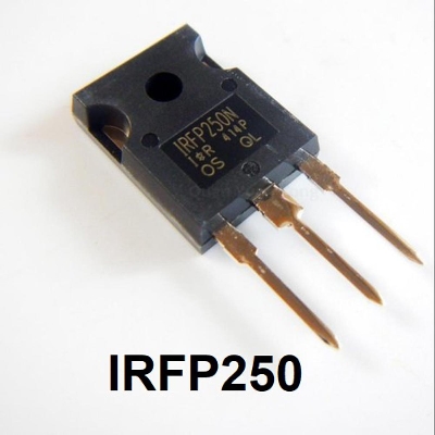 Picture of IRFP250 MOSFET Transistor IRFP250 Transistor 30A 200V N-Channel Power MOSFET TO-247 3 Pin Leads IRFP250N MOSFET - Multi Plug - Multi Plug