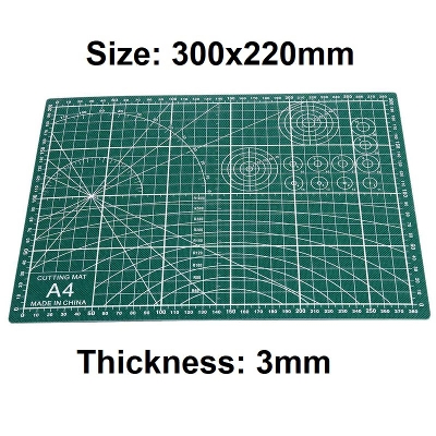 Picture of PVC A4 Cutting Mat Cutting Underlay Cutting Plate Handmade Self-Healing Cut Pad Patchwork Tools Manual DIY Cutting Board Lasting Thick Non-Slip