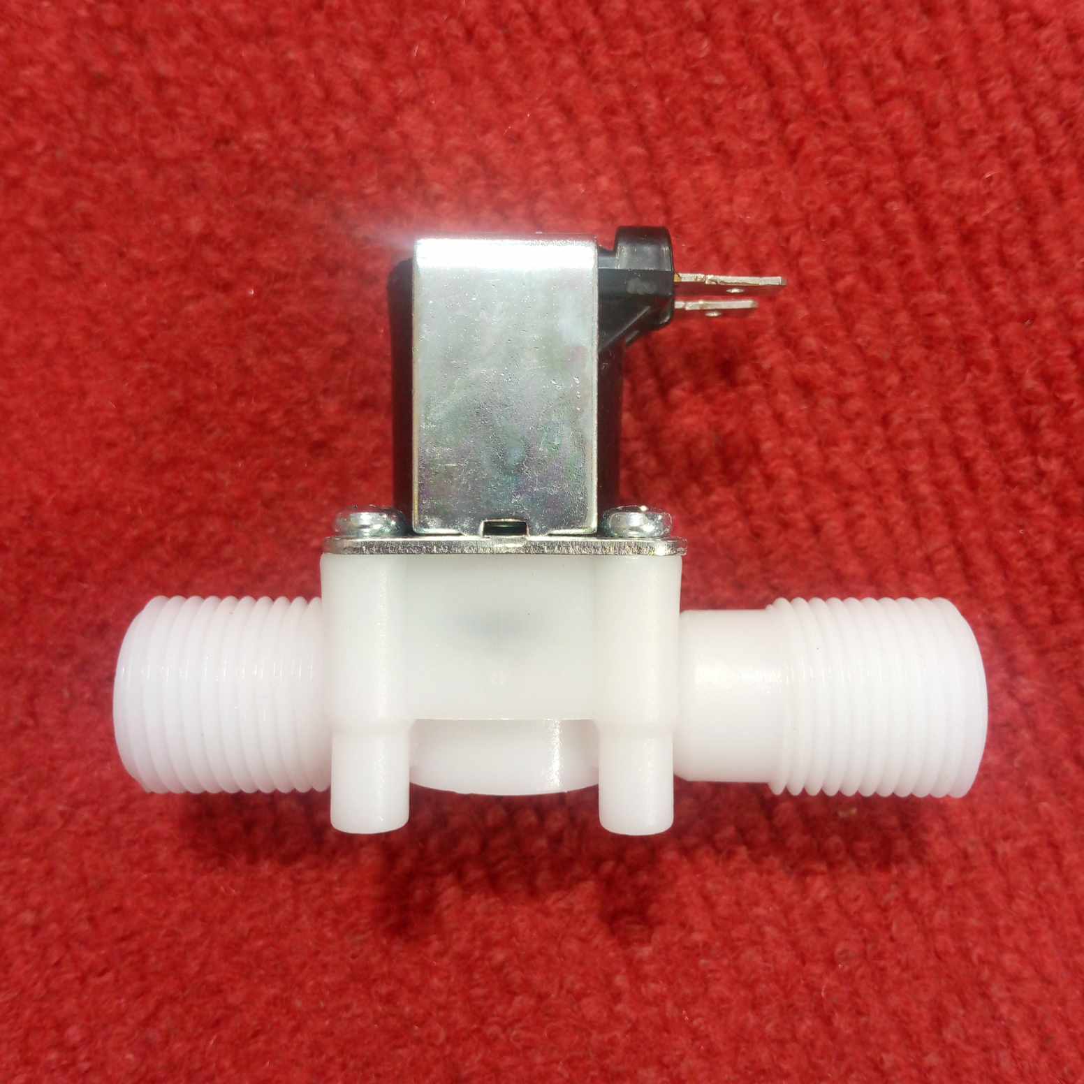 Picture of DC 12V Solenoid Water Valves 1/2″ Inch Diameter DC 12V Solenoid Water Pressure Valve For Engineering Projects DIY