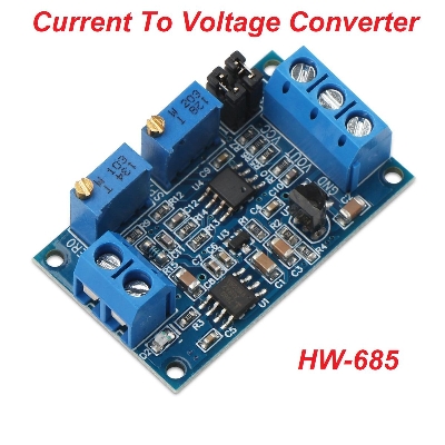 Picture of HW-685 0-20mA To 0-3.3V 5V 10V Insulation Current To Voltage Transmitter Signal Converter Module Adapters HW685