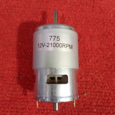 Picture of 12V 775 DC Motor 21000RPM 5mm Shaft Double Ball Bearing For Grinding Drilling Cutting