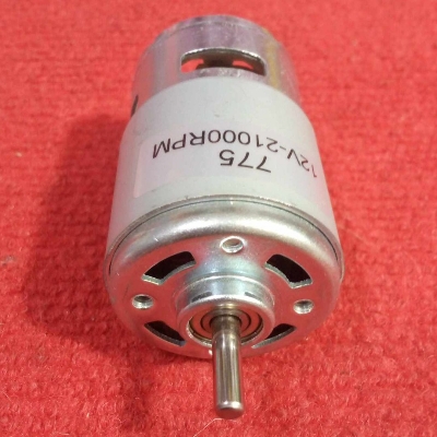 Picture of 12V 775 DC Motor 21000RPM 5mm Shaft Double Ball Bearing For Grinding Drilling Cutting