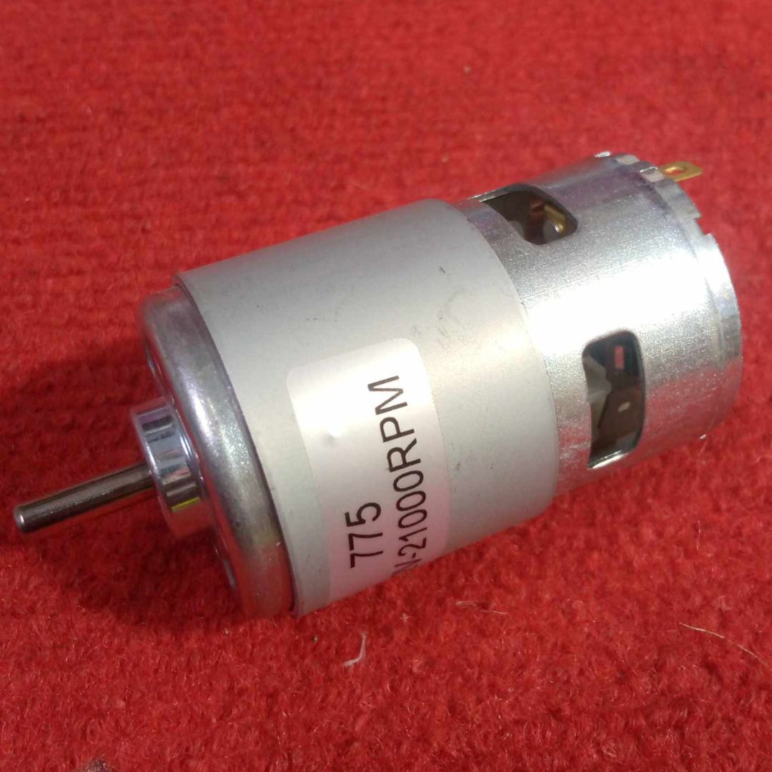 Picture of 12V 775 DC Motor 21000RPM 5mm Shaft Double Ball Bearing For Grinding Drilling Cutting