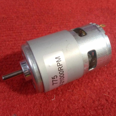 Picture of 12V 775 DC Motor 21000RPM 5mm Shaft Double Ball Bearing For Grinding Drilling Cutting
