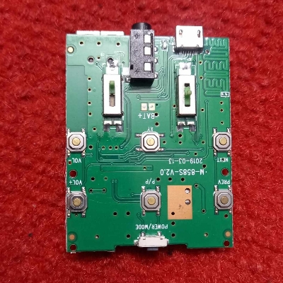 Picture of 6 Controlling Switch M-858S-V2.0 Bluetooth 4.1 Multifunctional Decoder Board 4.1 Amplifiers Circuit Board 3W 3W Speakers Decoder 5V Subwoofer Amplifier Board
