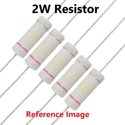 Picture of 10Pcs - 2Watt 0.56 Ohm Resistor Power Resistor 2W 0.56 Ohm Metal Film Resistor 0.56 Ohm Resistor 2 Watt Metal Oxide Film Axial Lead ±5% Tolerance Passive Components