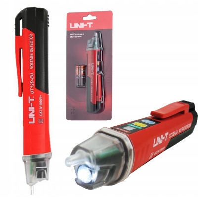 Picture of UT12D UT-12D  AC Voltage Detector 24 To 1000V Non Contact Voltage Tester Pen Shaped Stick Pencil For Industrial Electrical Work