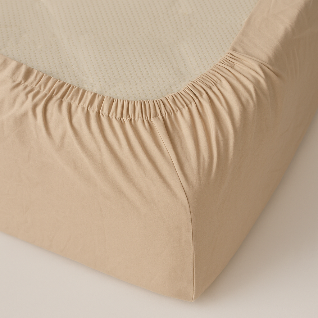  Allora Cotton Fitted Bed Sheet – Beige ALLORA BDonline shop bangladeshothoba.com