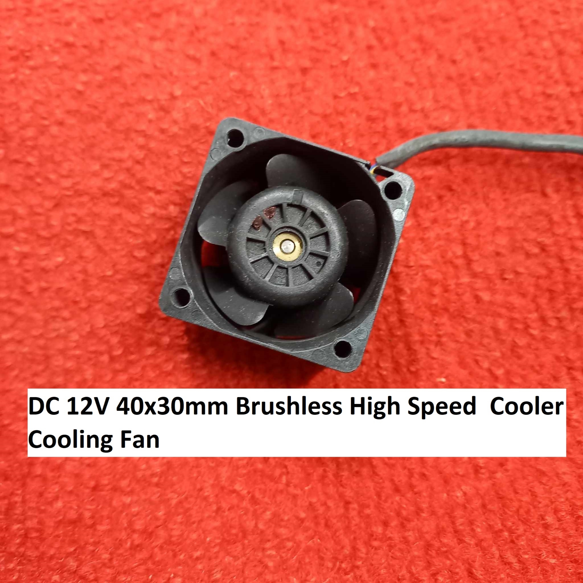 Picture of 4030 Cooling Fan DC 12V 40x30mm Heatsink Cooler Cooling Radiator Heat Dissipation Fan With Cable 12V Fans For 3D Printer CNC Machine Mini Fans