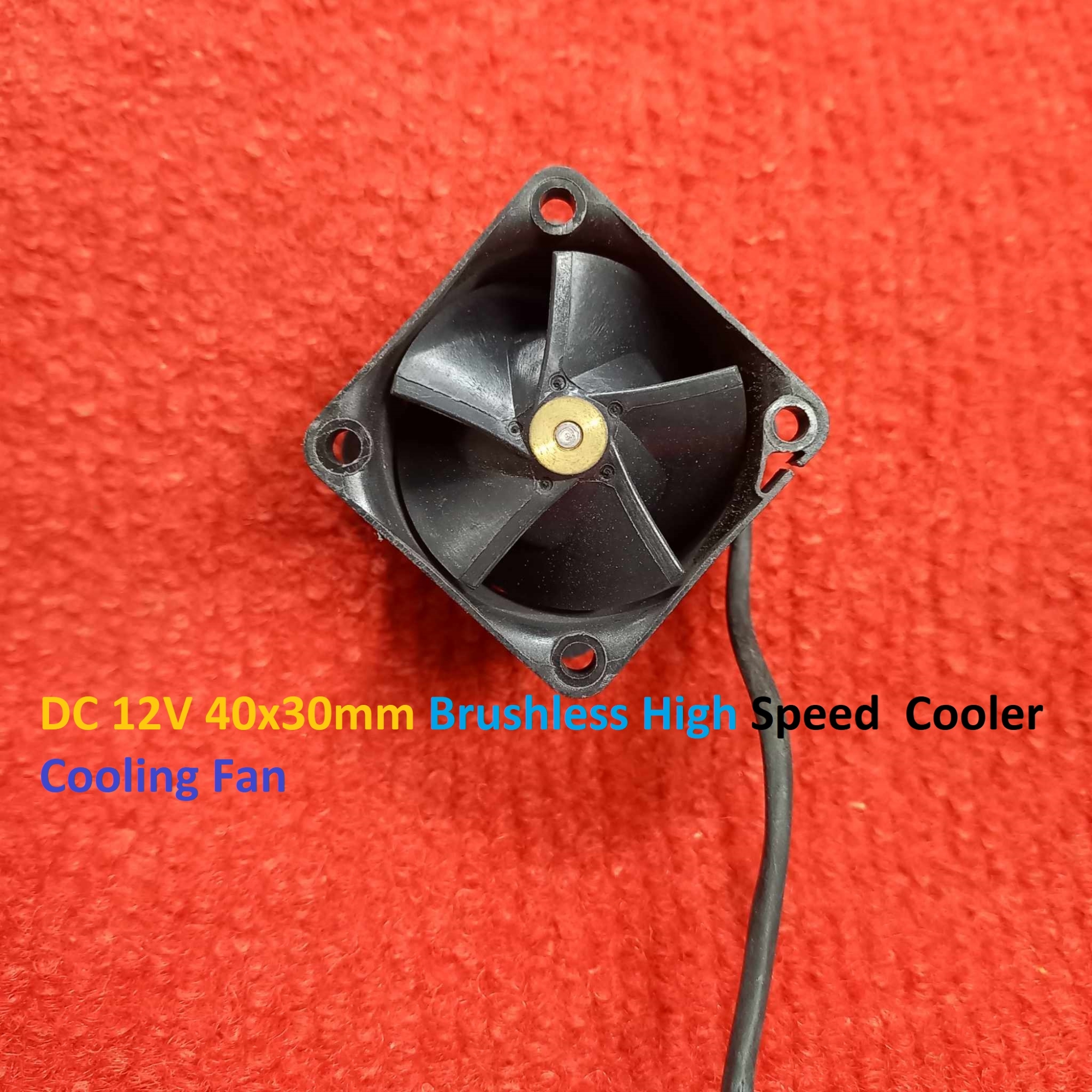 Picture of 4030 Cooling Fan DC 12V 40x30mm Heatsink Cooler Cooling Radiator Heat Dissipation Fan With Cable 12V Fans For 3D Printer CNC Machine Mini Fans