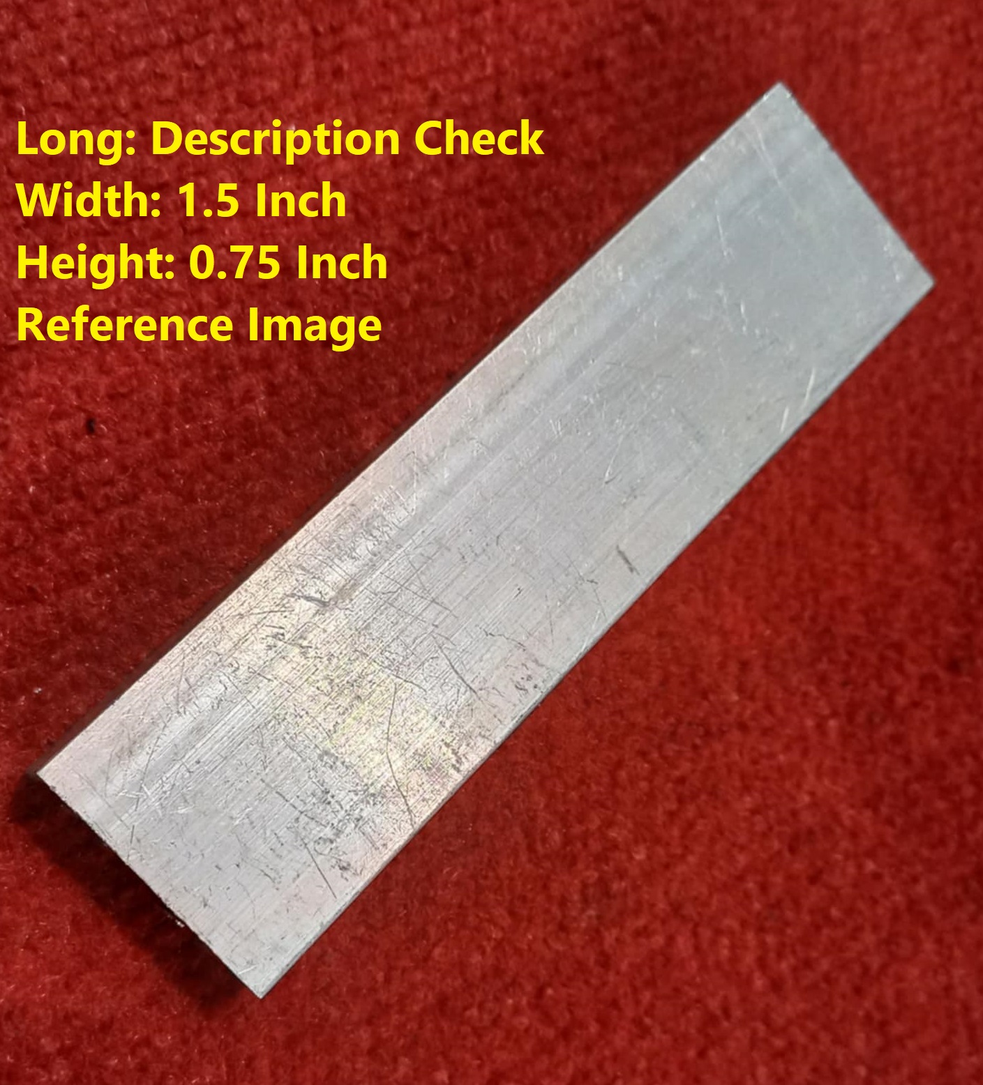 Picture of Long 8 Inch Aluminum Heatsink Width 1.5 Inch Aluminium Heatsink Cooling Radiator 8×1.5×0.75 Inch Aluminium Heat Sink Tools Sets Silver Tone Aluminum Heat Sink For Inverter Transistor IC 8 Inch Heatsink