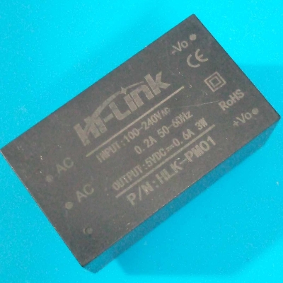 Picture of 5V HI-Link HLK-PM01 AC-DC 220V To 5V 3W Step Down Power Supply Module Intelligent Converter Household Switches Isolated AC DC Buck Converter Module