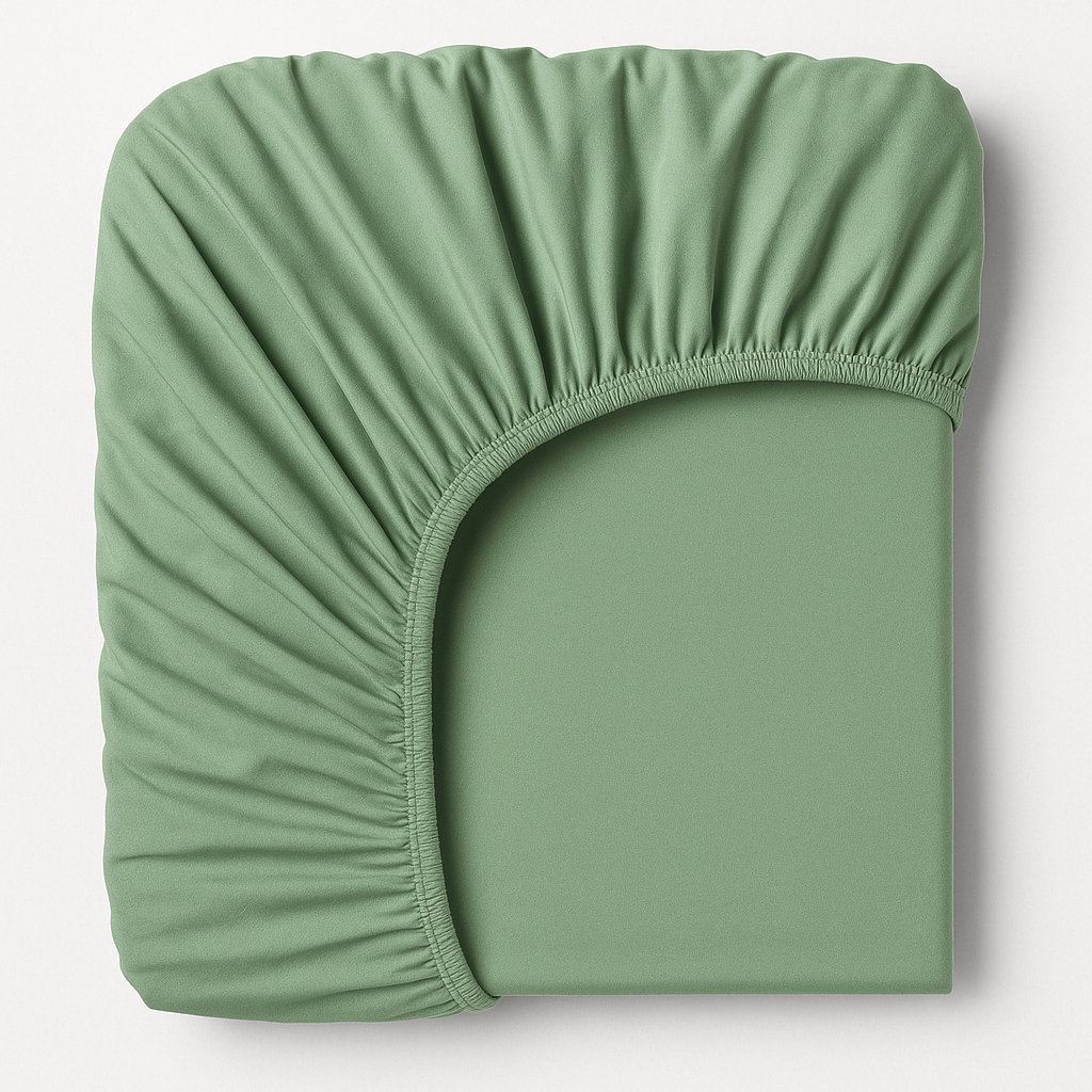 Allora Cotton Fitted Bed Sheet – Mint ALLORA BDonline shop bangladeshothoba.com