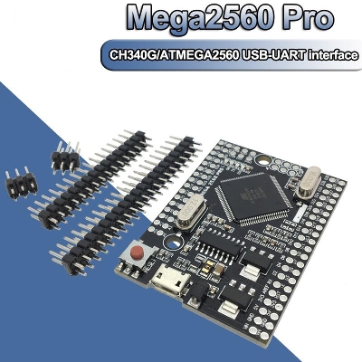 Picture of Arduino Mega 2560 PRO (Embed) CH340G ATmega2560 16AU Development Module Board For Electronics Projects DIY Electrical Circuitry & Parts