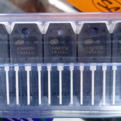 Picture of 60N60FD1 FGH60N60SFD FGH60N60 IC 60N60 IGBT 600V 8A TO-247 IGBT Switching Power N Channel Transistor Mosfet 3Pin Leads