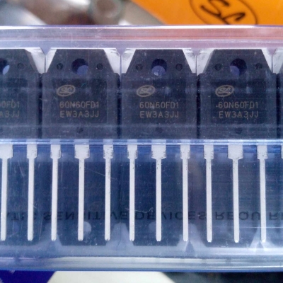 Picture of 60N60FD1 FGH60N60SFD FGH60N60 IC 60N60 IGBT 600V 8A TO-247 IGBT Switching Power N Channel Transistor Mosfet 3Pin Leads