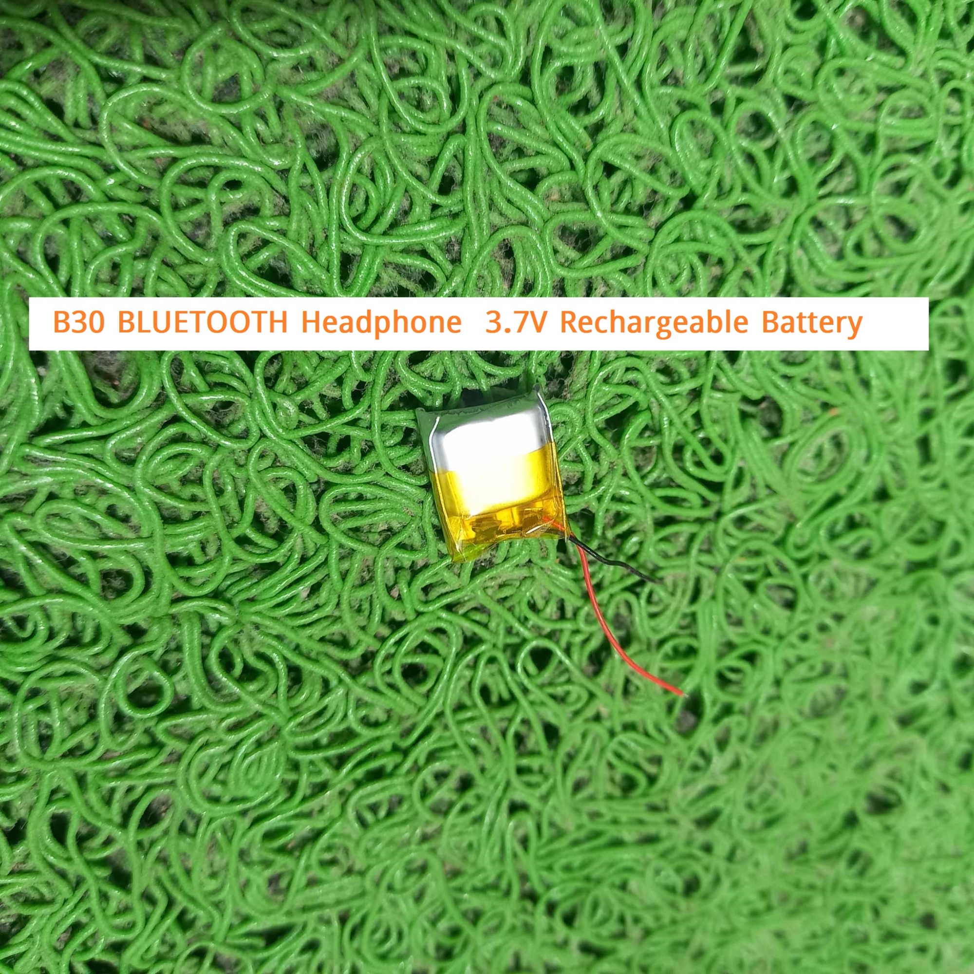 Picture of B30 BLUETOOTH Headphone Battery 3.7V Rechargeable Battery B30 Battery Size 11×9.8x4mm Lithium Polymer Rechargeable Battery 3.7V Battery For Bluetooth Earphone Lipo Battery